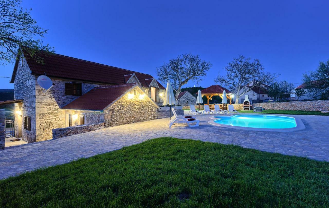 Dalmatia Stone House - Heated Pool Guest House Biorine Exterior photo