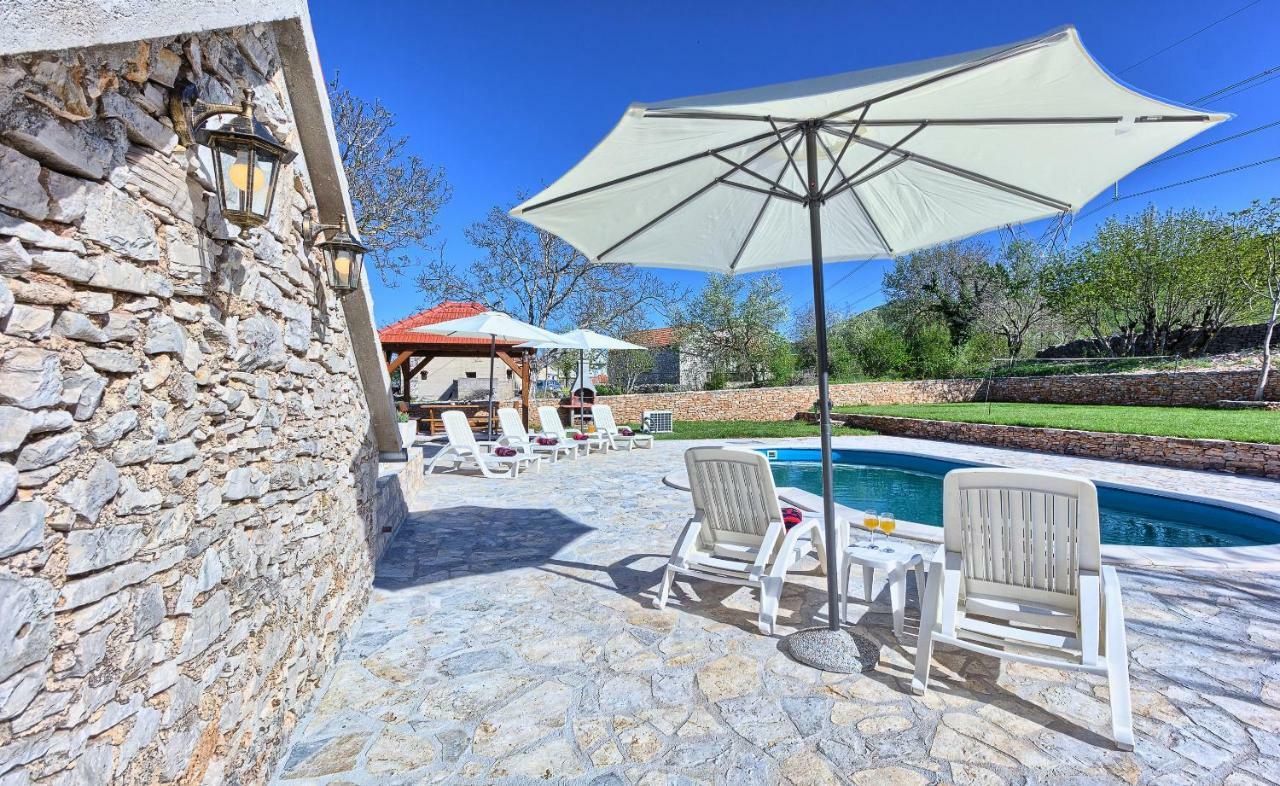 Dalmatia Stone House - Heated Pool Guest House Biorine Exterior photo