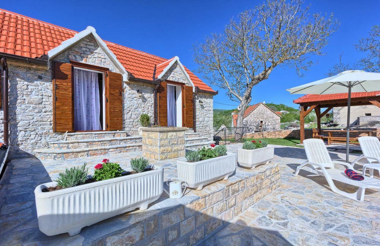 Dalmatia Stone House - Heated Pool Guest House Biorine Exterior photo